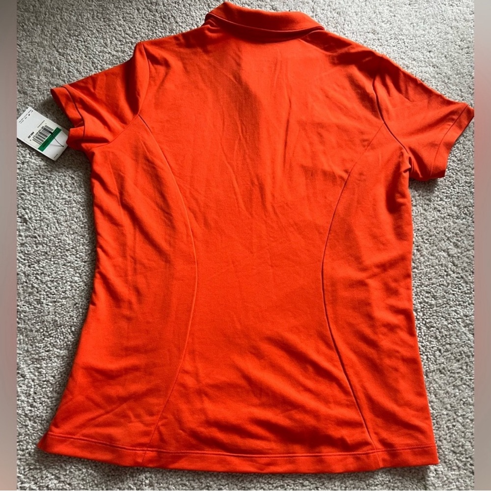 Nike - Team Orange FT Chest Swoos Polo NWT - XL - Picture 5 of 8